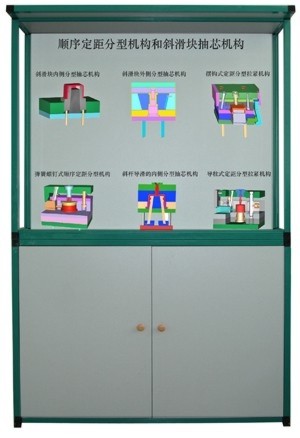 多媒体智能控制《塑料模具设计与制造》教学陈列柜